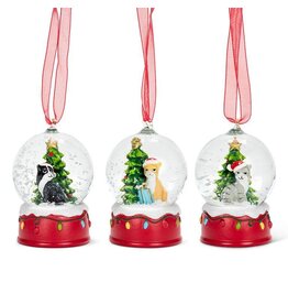 Mini Cat Snowglobe Ornament
