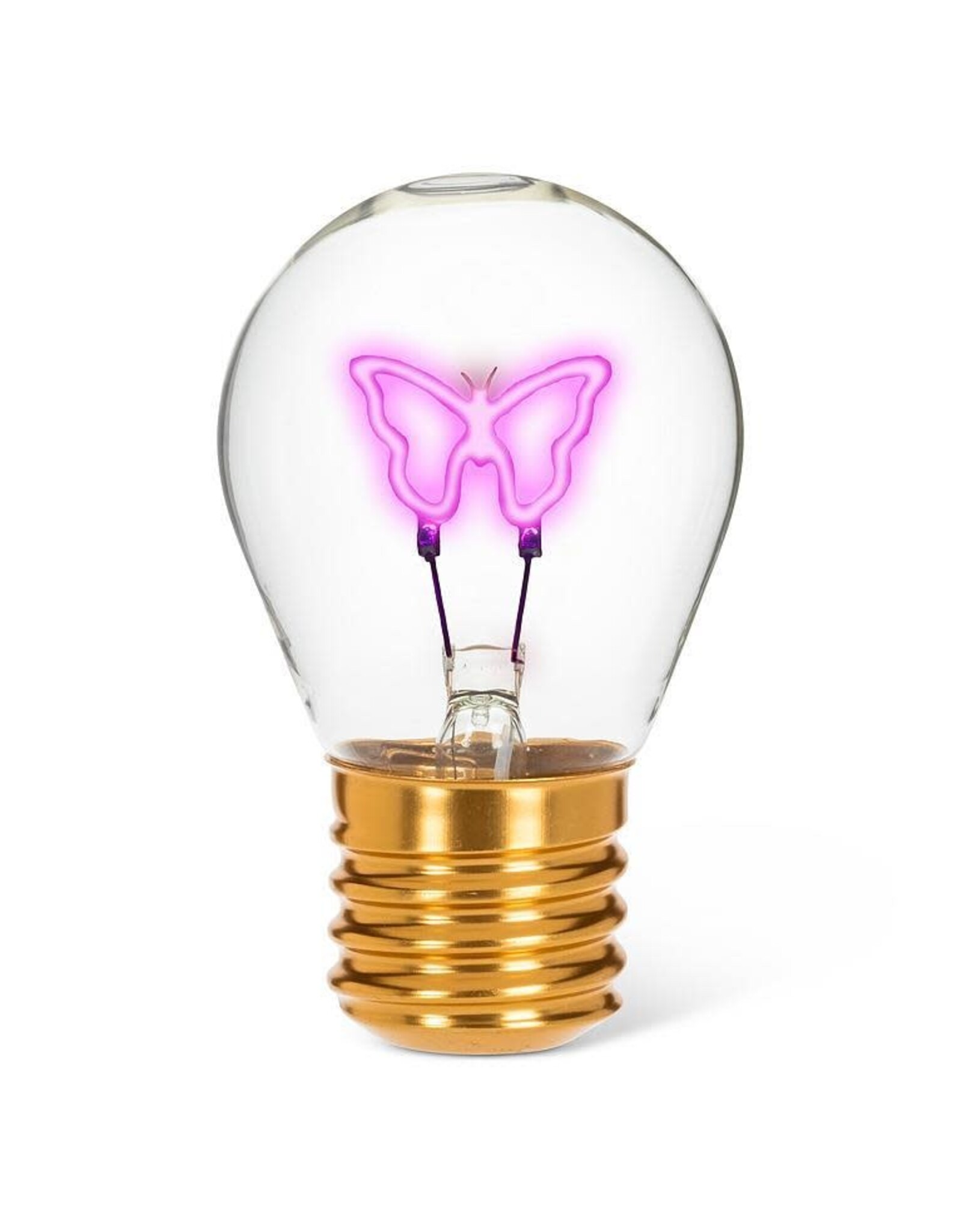 Butterfly Neon LED Lightbulb 4.5"