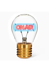 ON AIR Neon LED Lightbulb 4.5"