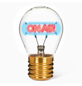 ON AIR Neon LED Lightbulb 4.5"