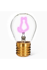 Cat Neon LED Lightbulb 4.5"