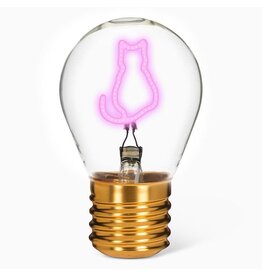 Cat Neon LED Lightbulb 4.5"
