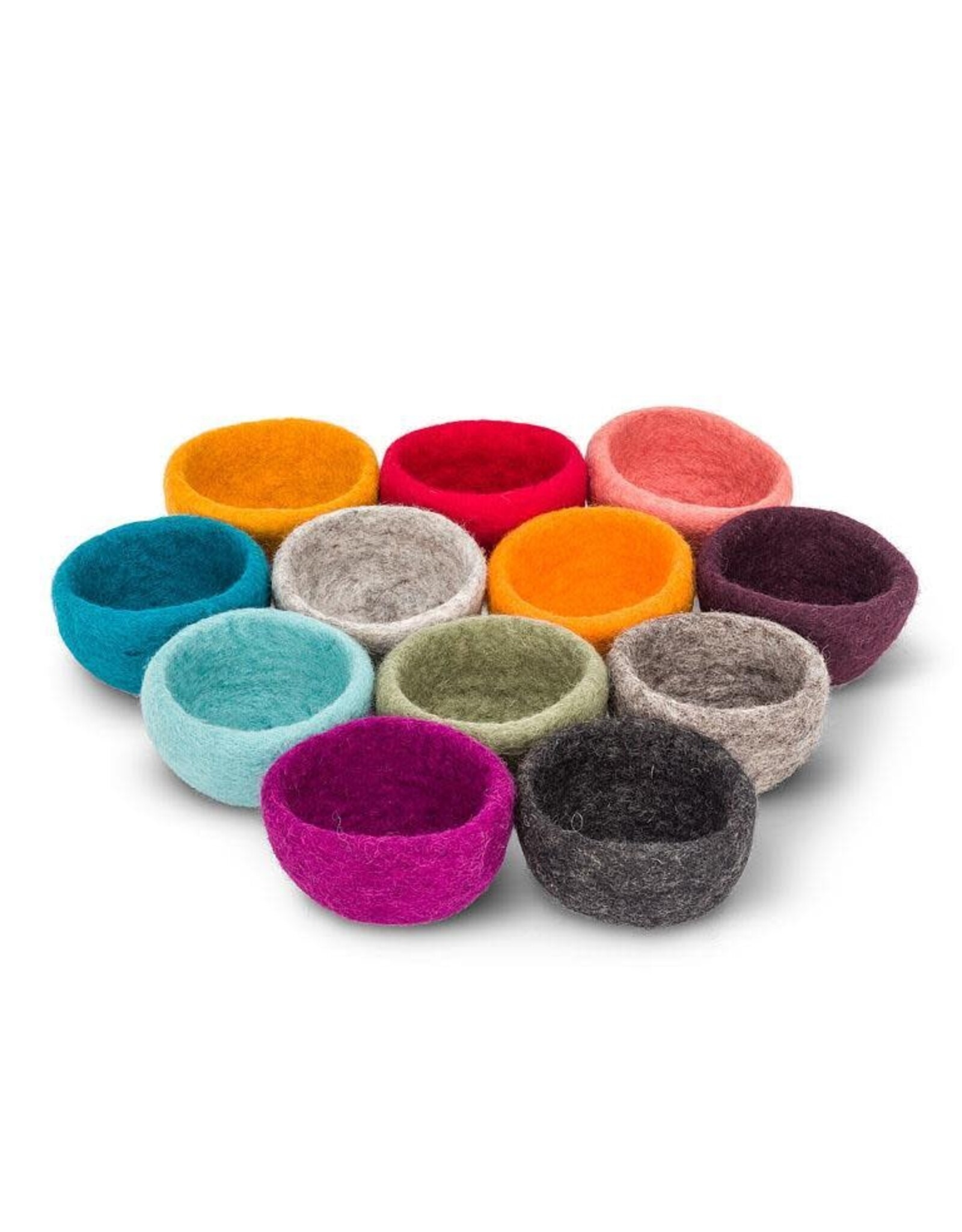 Round Mini 4" Storage Bowls
