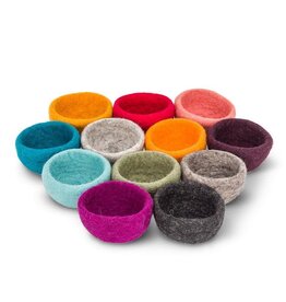 Round Mini 4" Storage Bowls