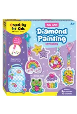 Creativity For Kids Big Gem Diamond Painting Keychains