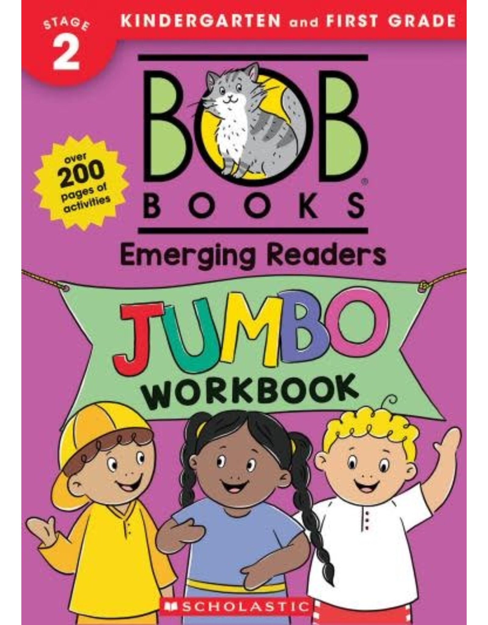 Scholastic Bob Books: Emerging Readers Jumbo Workbook (Reissue)