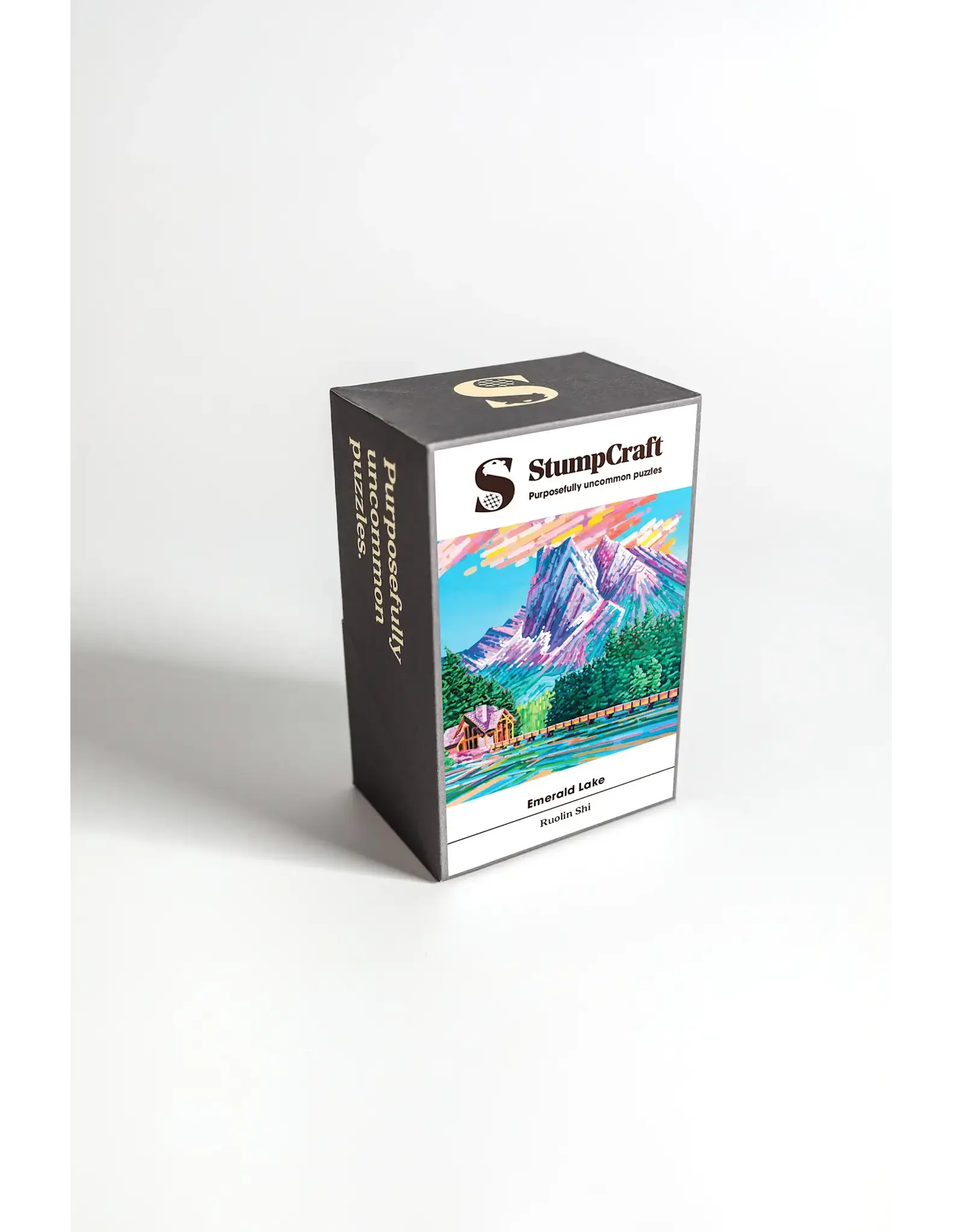 StumpCraft Emerald Lake by Ruolin Shi 62pc Mini Puzzle