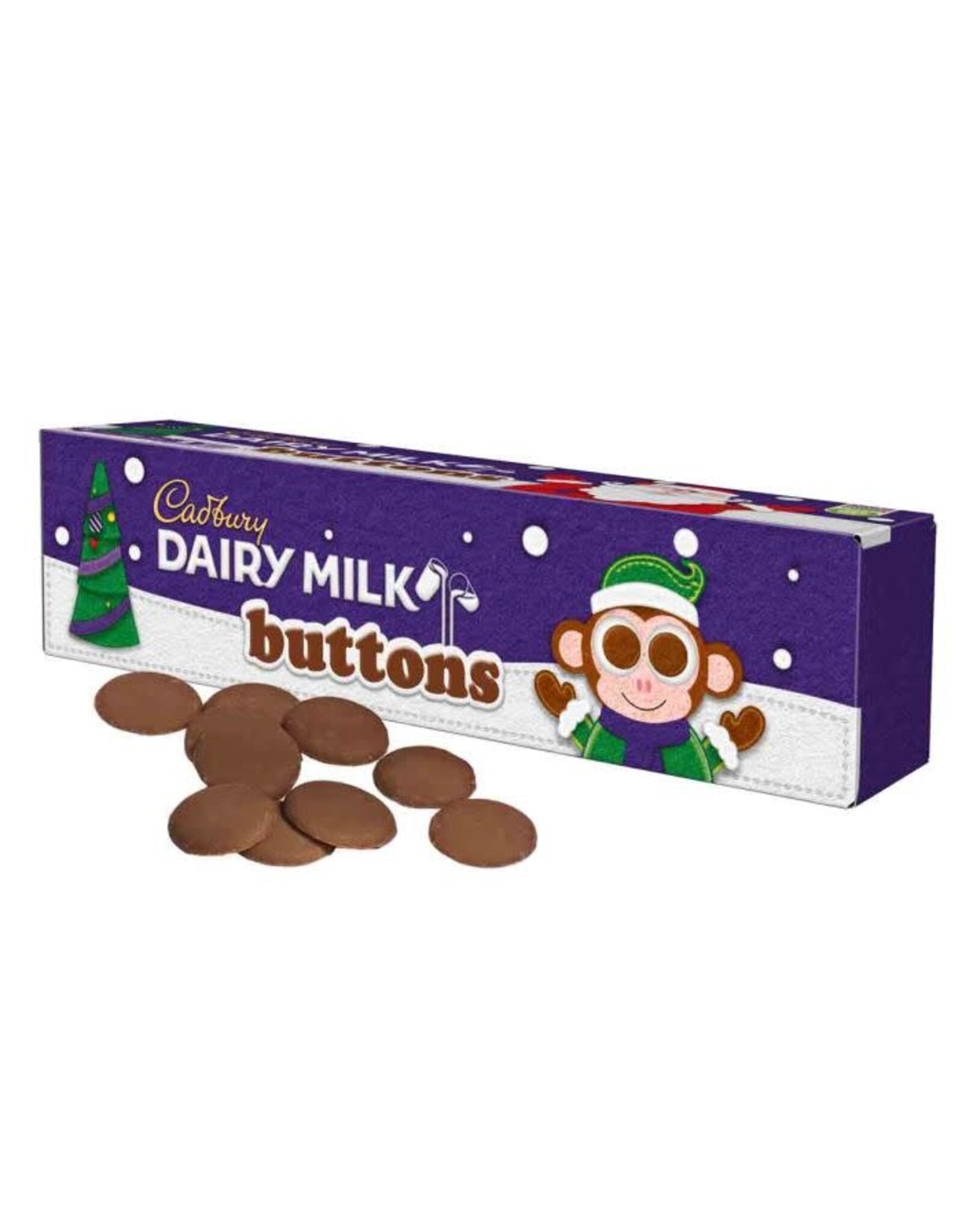 Cadbury Cadbury Buttons Tube Christmas 72g (British)