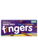 Cadbury Cadbury Chocolate Salted Caramel Fingers 114g (British)