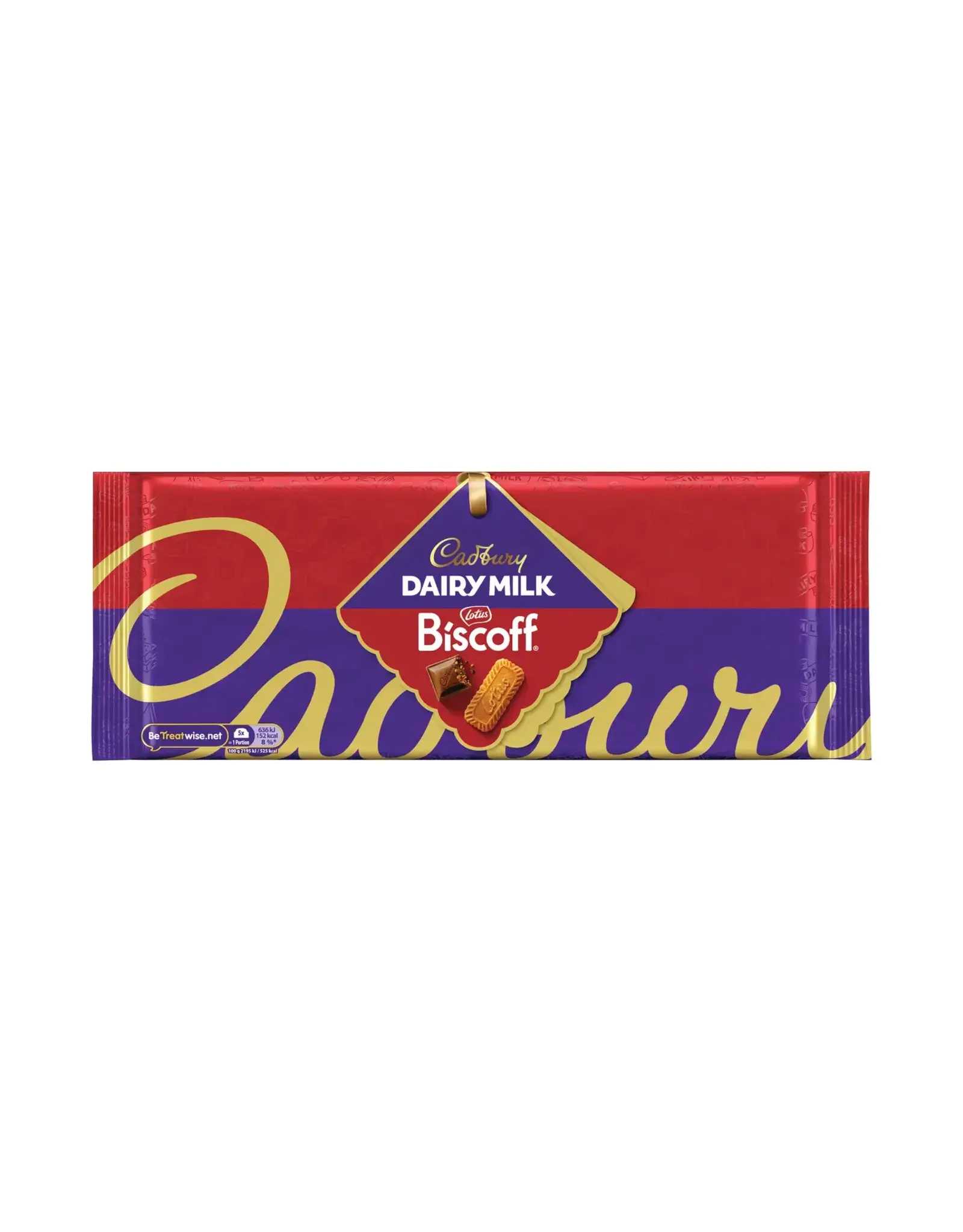 Cadbury Cadbury Dairy Milk Biscoff Chocolate Bar 350g (British)