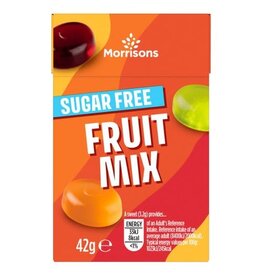 Morrisons Sugar Free Mixed Fruit Sweets 42g (British)