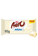 Nestle Nestle Aero Milkybar White Chocolate Sharing Bar 90g (British)