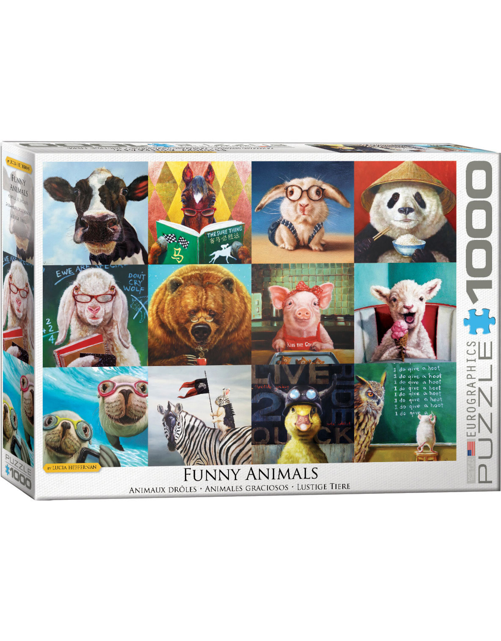 Eurographics Funny Animals 1000pc