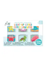 Light Up Cubes 6pk - Ocean