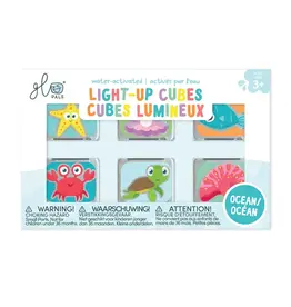 Light Up Cubes 6pk - Ocean