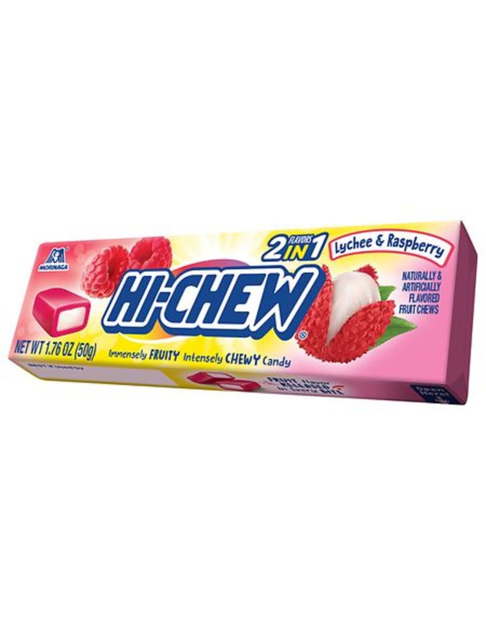 Hi Chew Fruit Chews Lychee Raspberry 1.76oz
