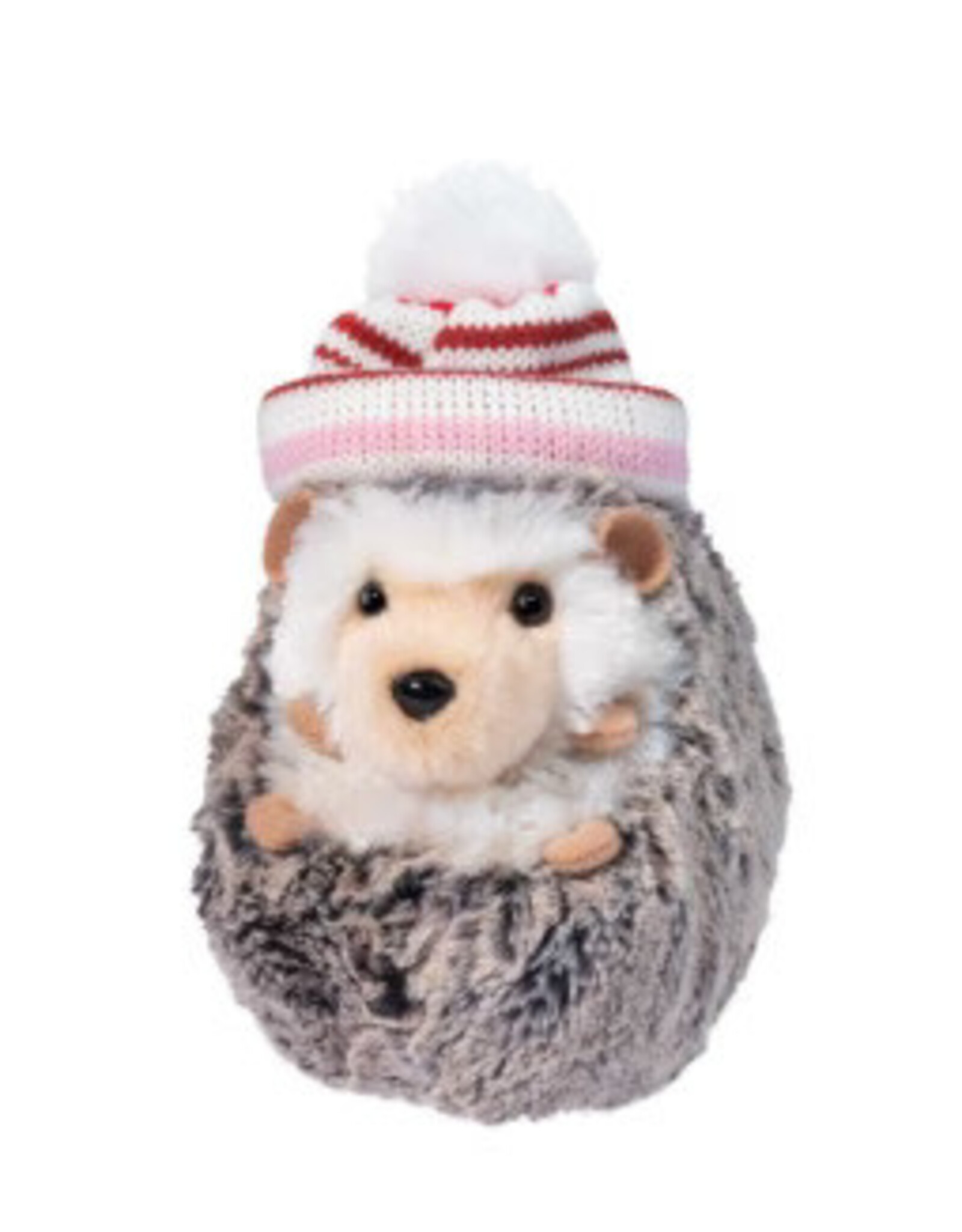 Douglas Spunky Hedgehog with Winter Hat