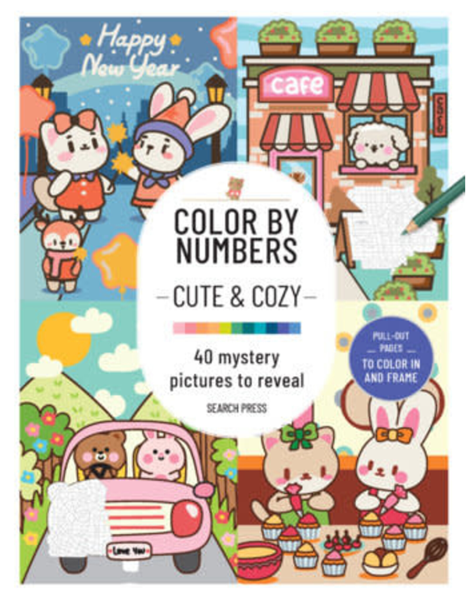 Color By Numbers: Cute and Cozy