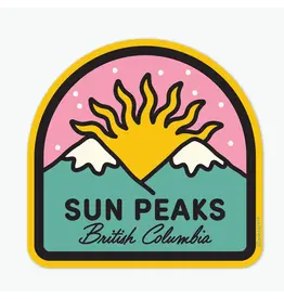 Ashleigh Green Studios Sun Peaks BC Vinyl Sticker