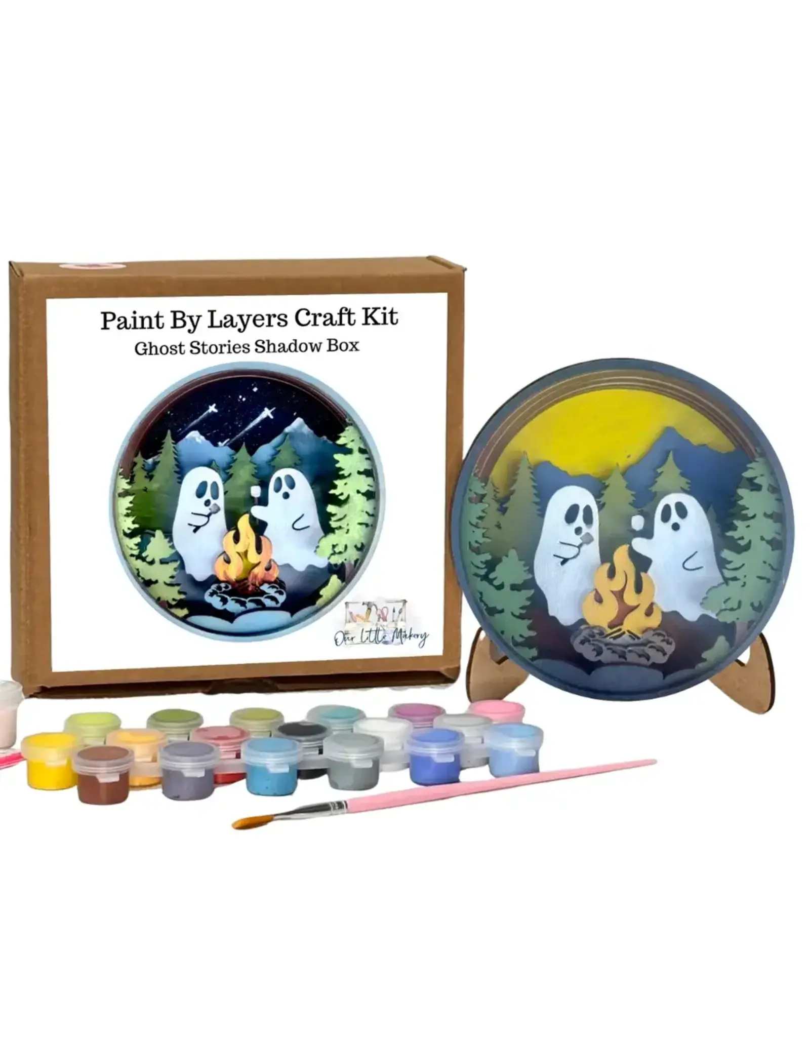 Our Little Makery Ghost Stories Shadow Box
