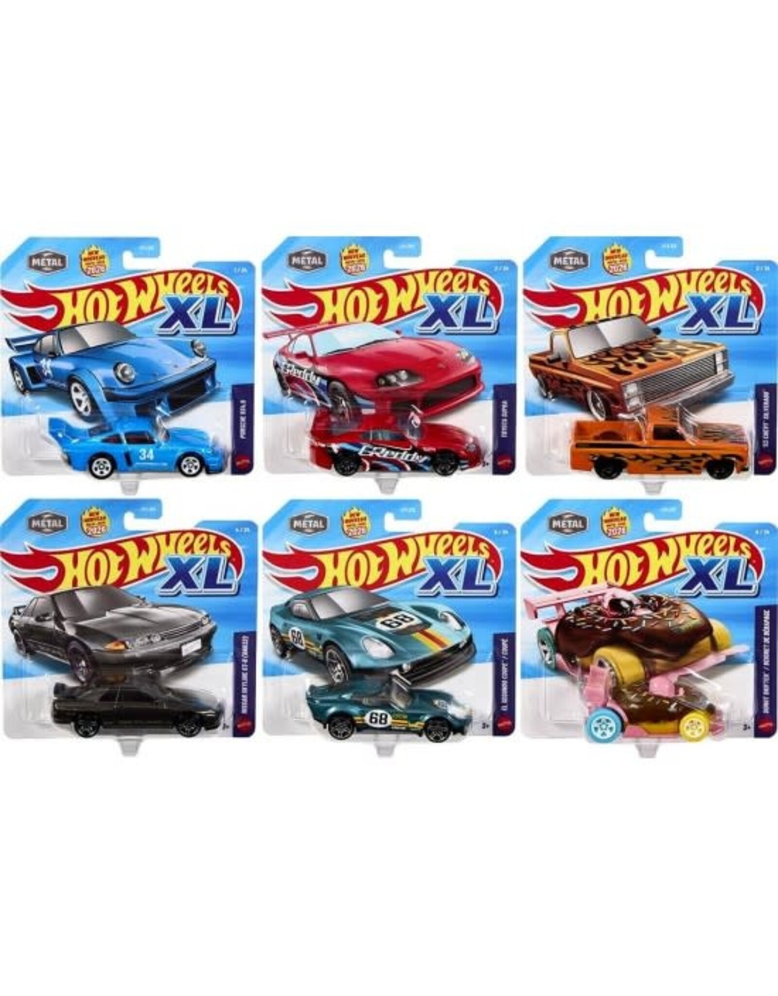 Mattel Hot Wheels XL Assorted