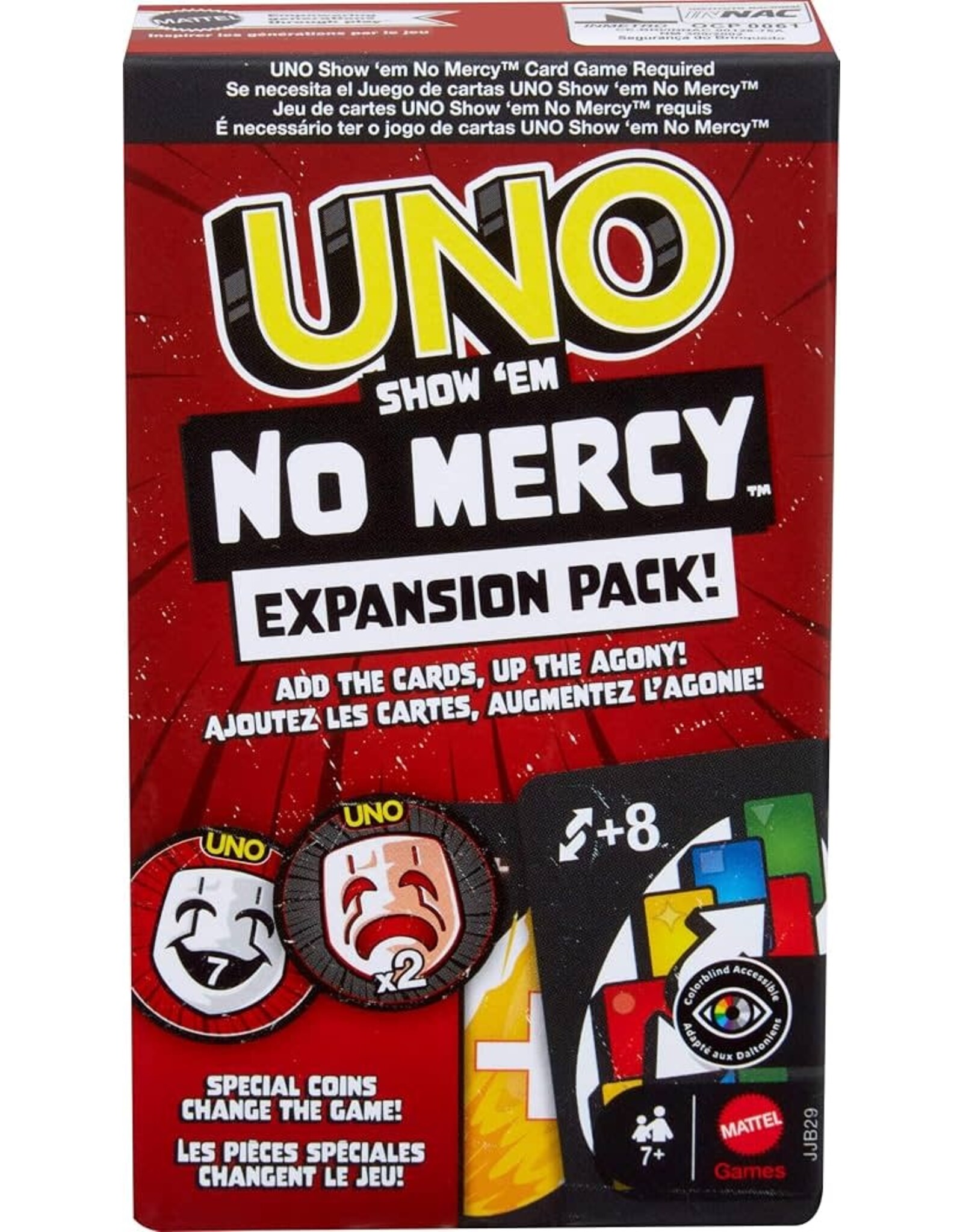 Mattel UNO No Mercy Expansion Pack