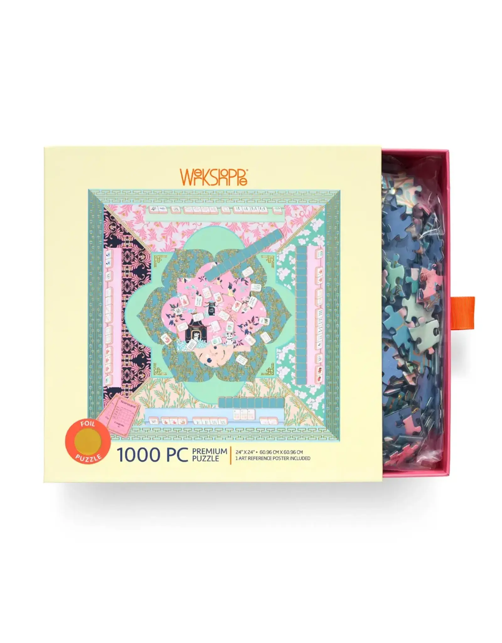 Werkshoppe Let's Play Mahjong 1000pc