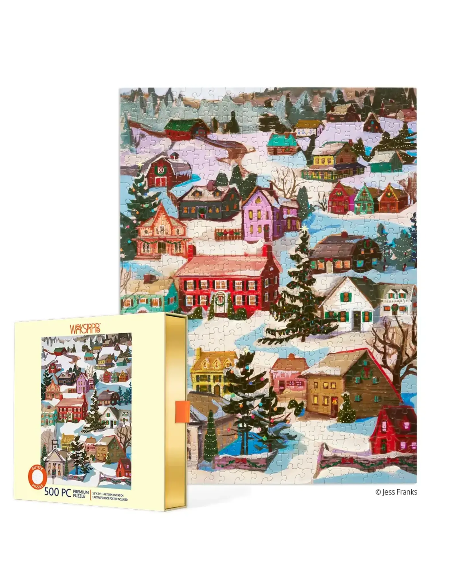 Werkshoppe Winter Village 500pc