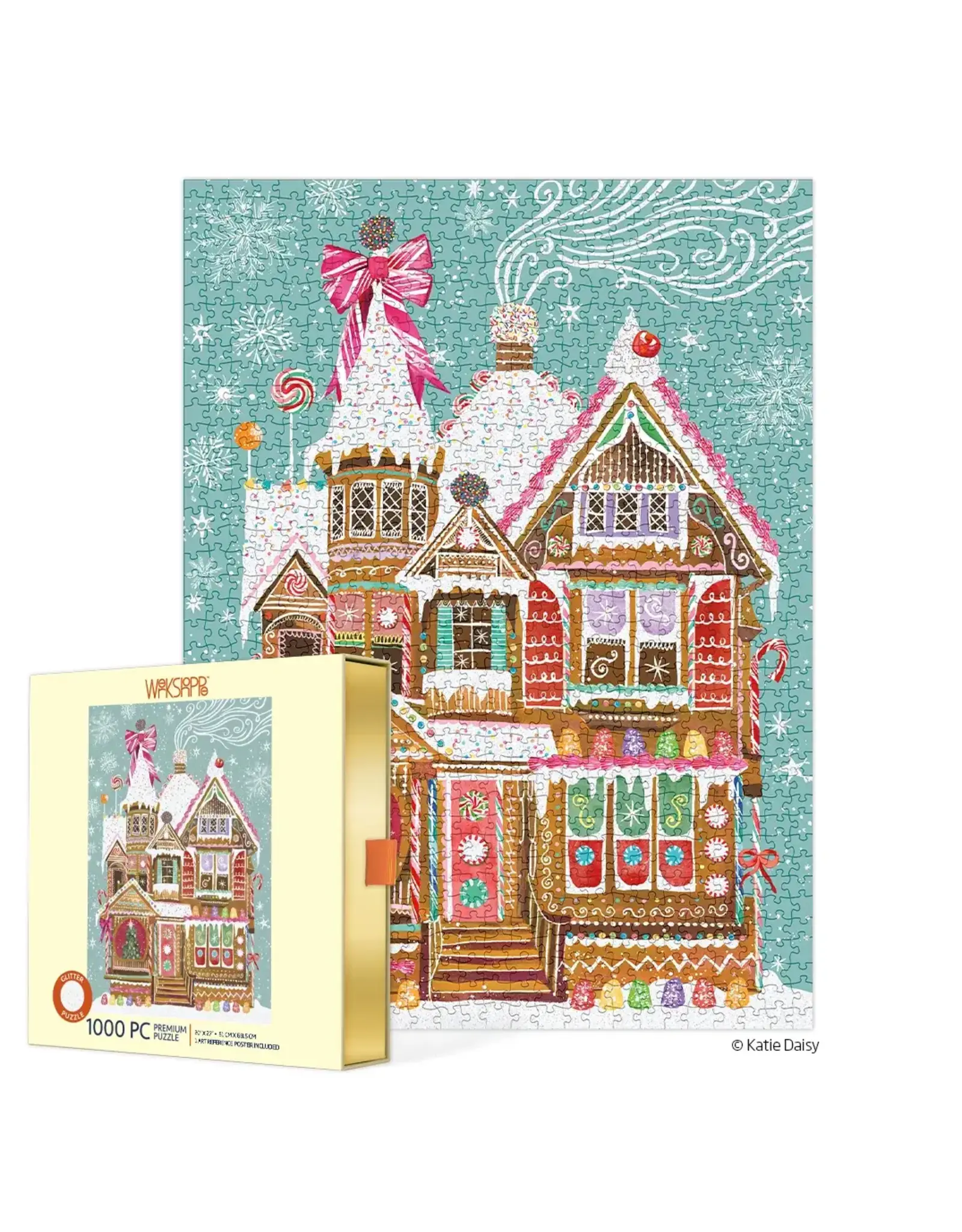 Werkshoppe Gingerbread House 1000pc