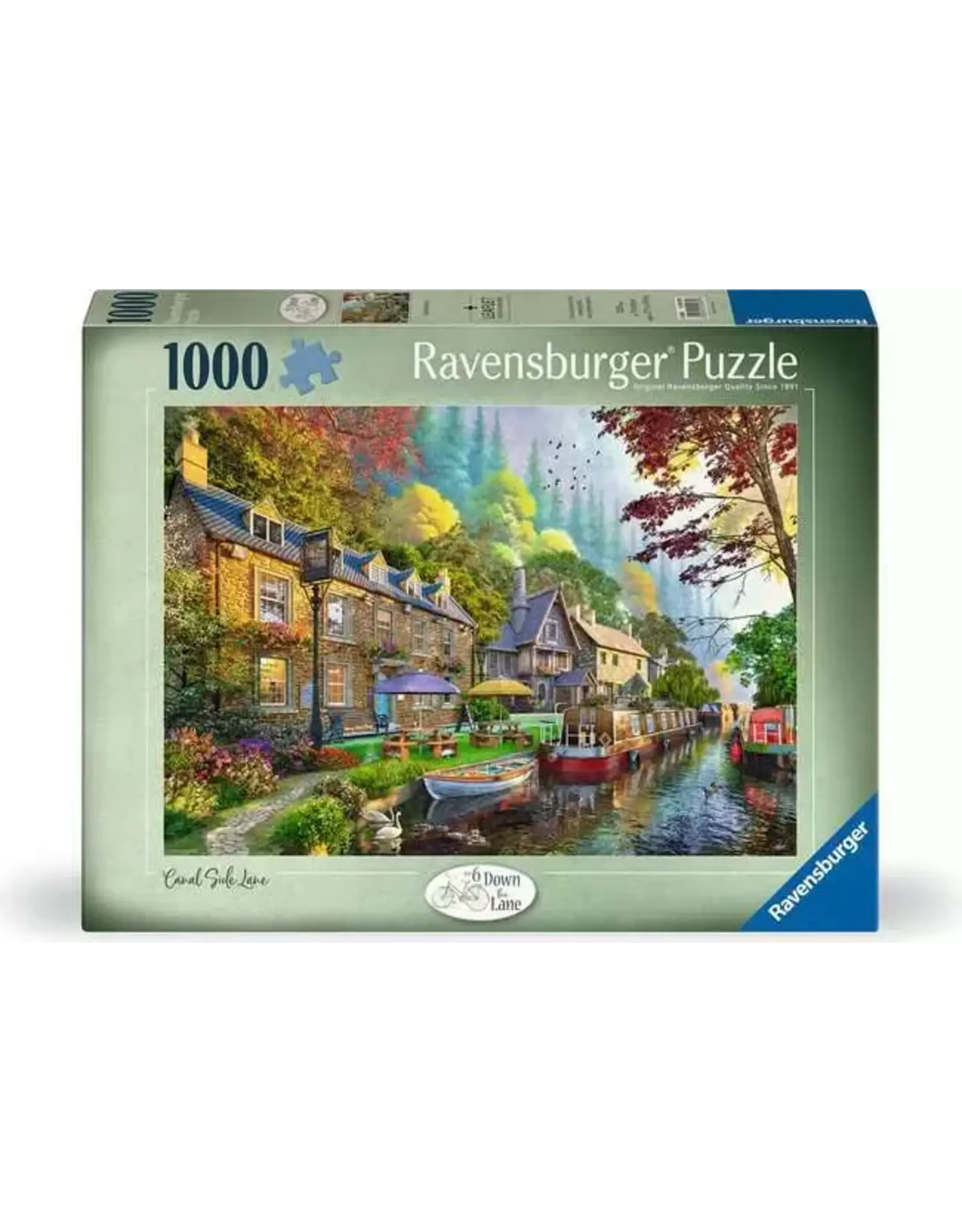 Ravensburger Down Lane No 6: Canal Side Lane 1000pc