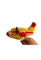 5" Canadair Water Bomber Finger Puppet
