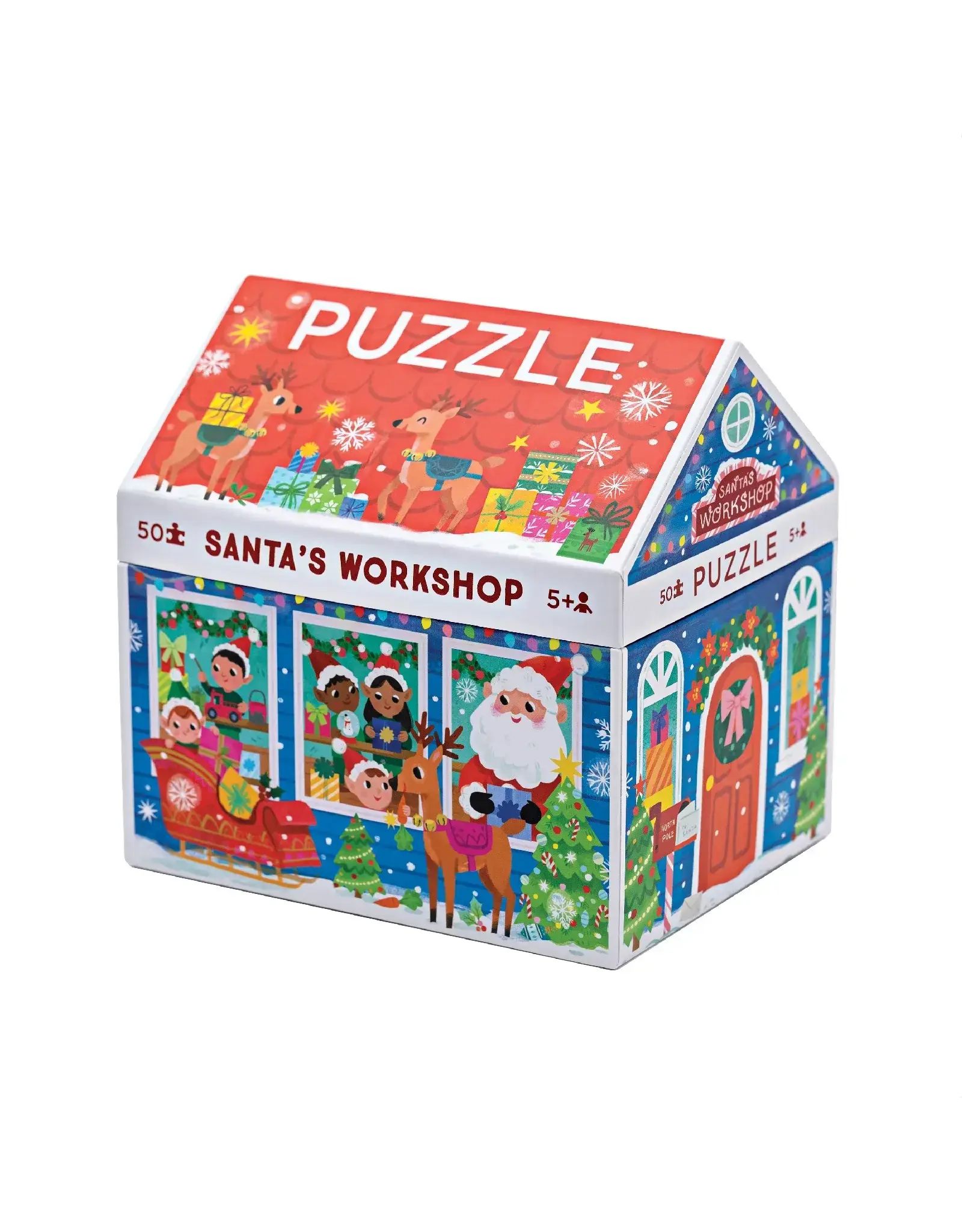 Crocodile Creek Santas Workshop 50pc