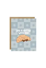 Butter With You Croissant Jelly Card