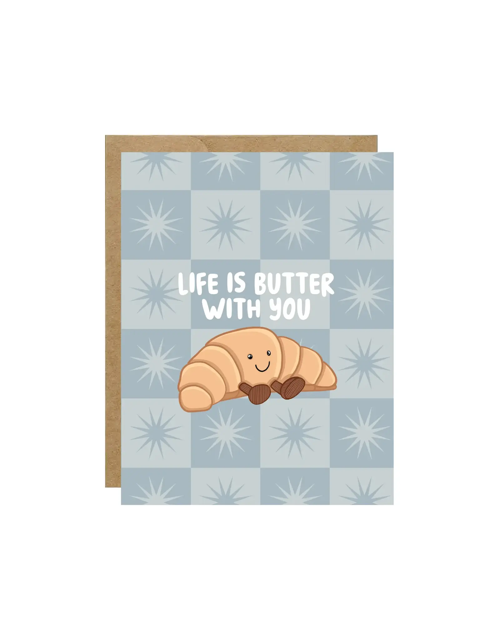 Butter With You Croissant Jelly Card