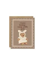 Cozy With You Bear Jelly Card