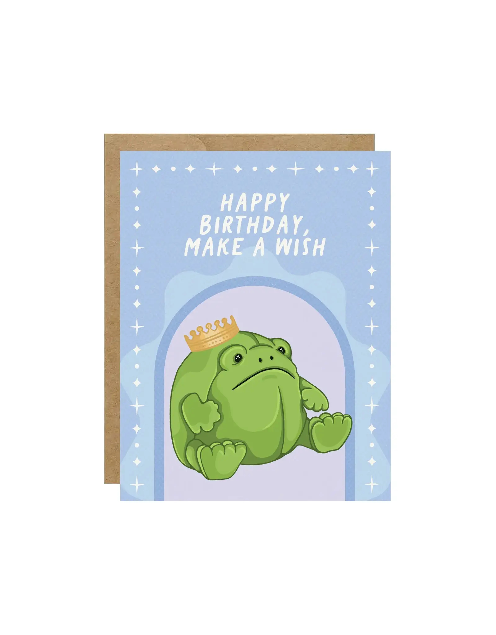 Birthday Wish Frog Jelly Card