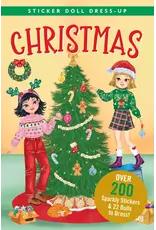 Peter Pauper Press Christmas Sticker Doll Dress-Up Book