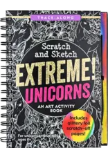 Peter Pauper Press Extreme! Scratch & Sketch Unicorns