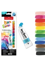 Faber Castell Black Edition 12 Watercolor Paints Primary