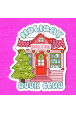 Radical Buttons Holiday Book Club Sticker