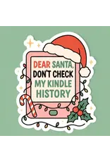 Radical Buttons Holiday Bookish Christmas Smut Sticker