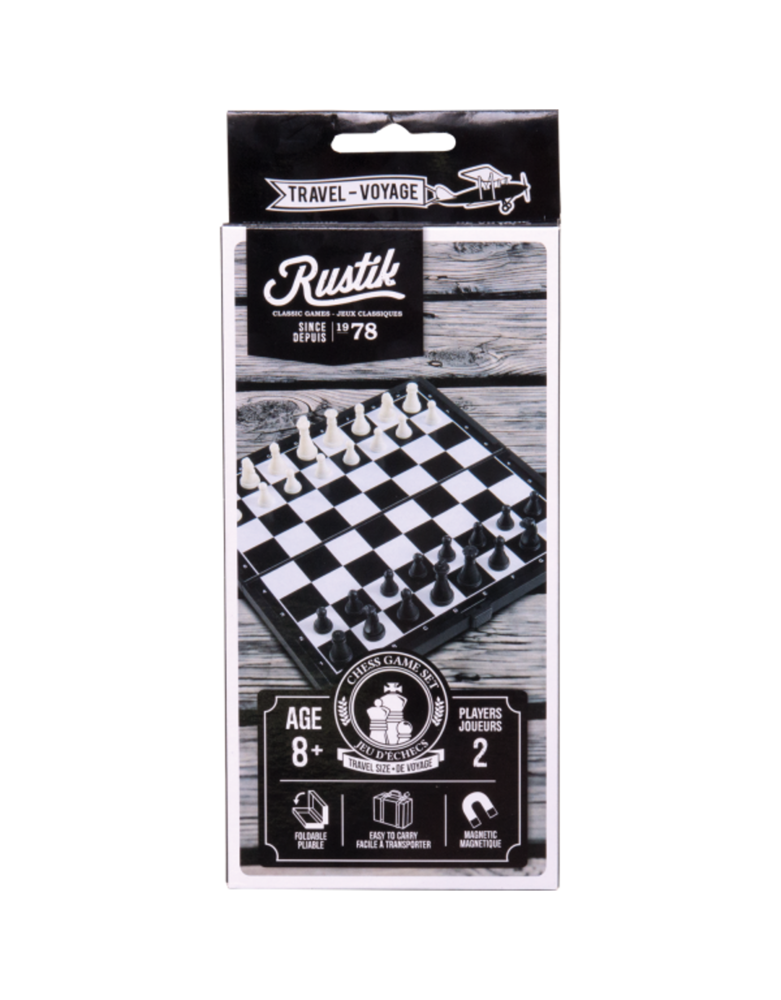 Rustik Rustik Foldable Magnetic Chess