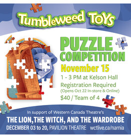 Puzzle Competition - Kelson Hall November 15th