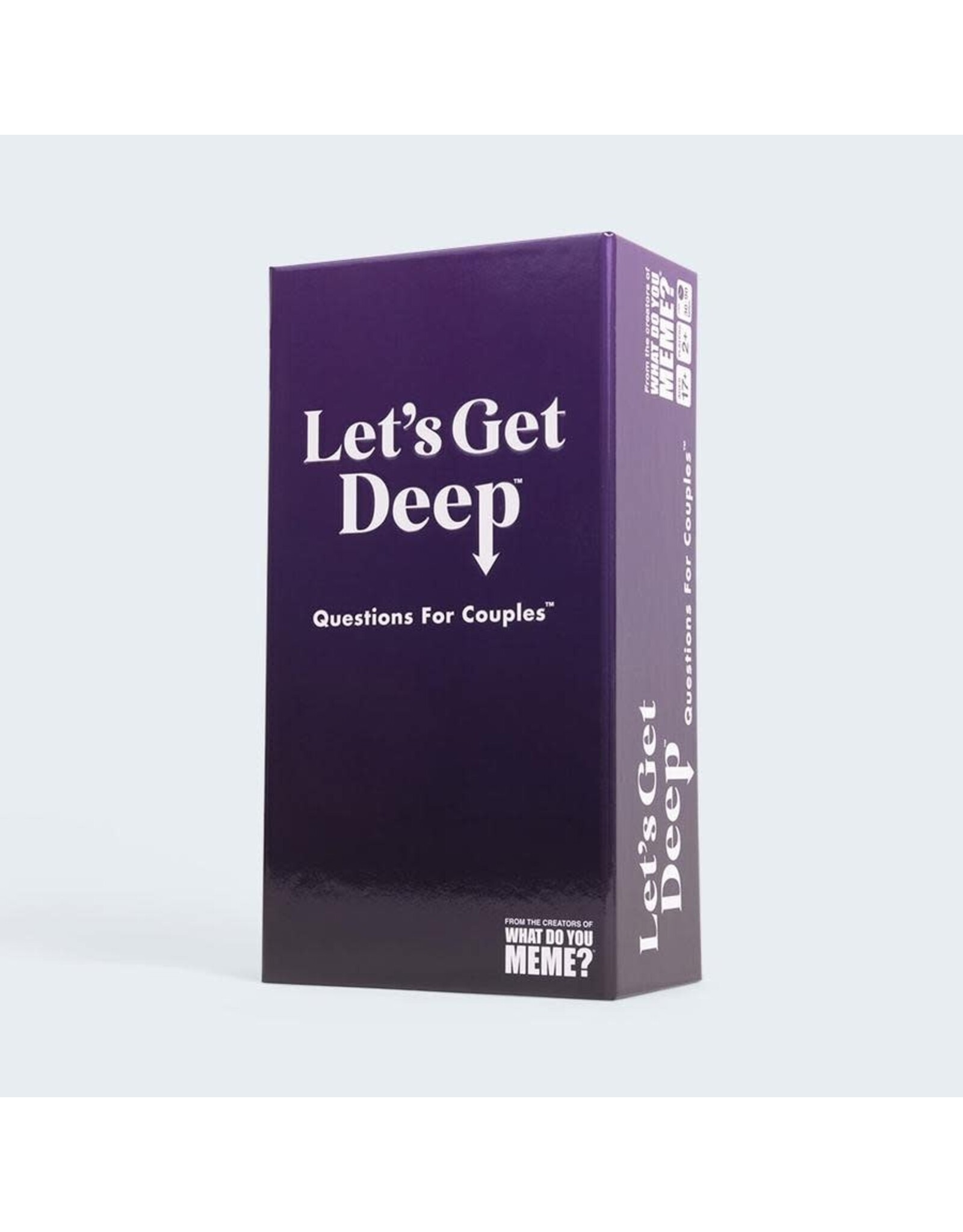 What Do You Meme Let's Get Deep: Questions For Couples