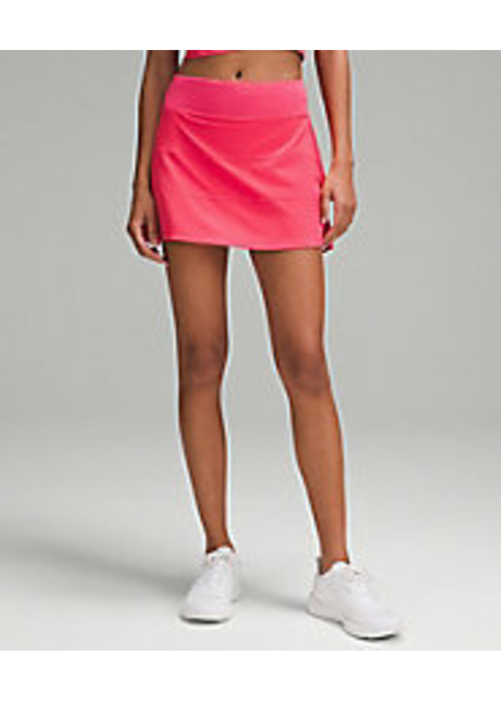 Lululemon Pace Rival Mid-Rise Skirt Long 15" Glaze Pink