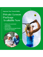 Serve's You Right Private Lesson Package