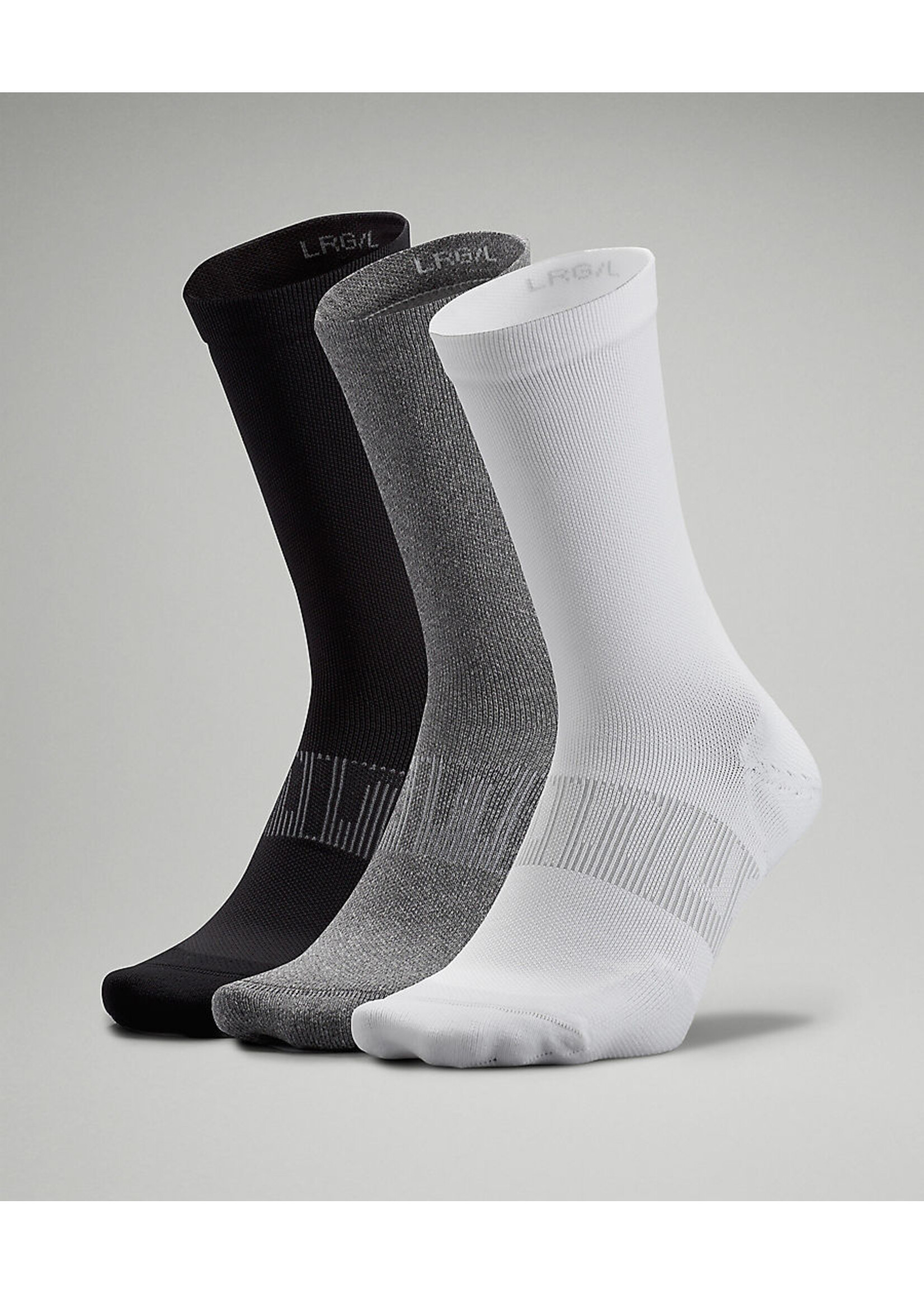 Lululemon Men's Power Stride Crew Socks *3 Pack