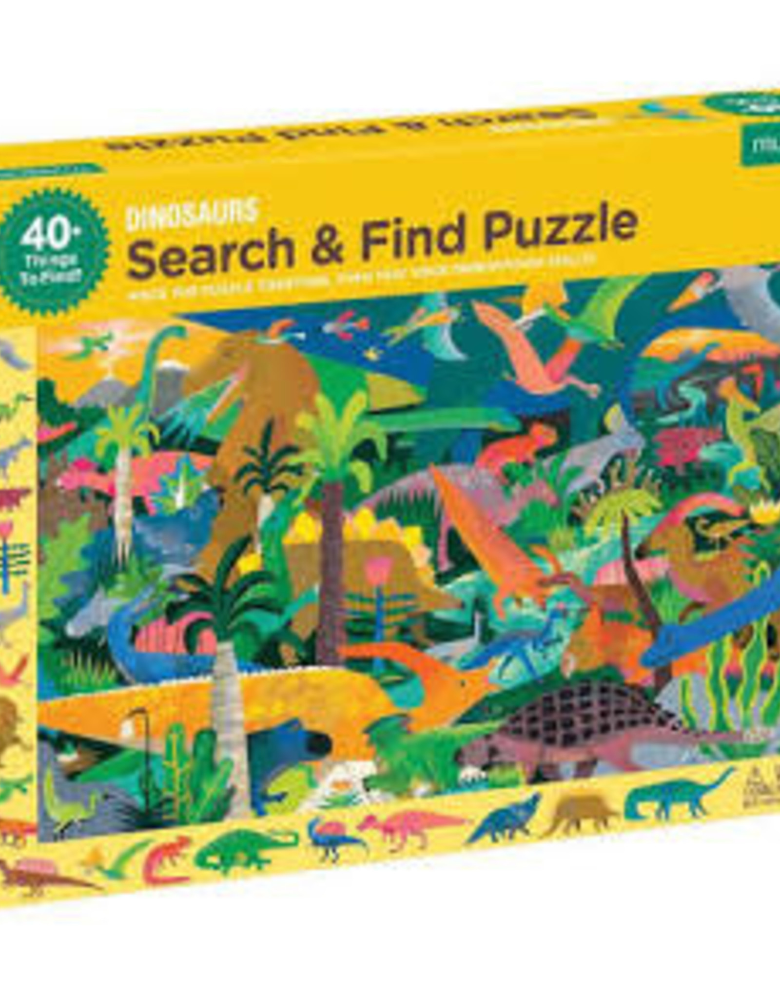 Chronicle Books 64 pc Puzzle: Dinosaurs Search and Find