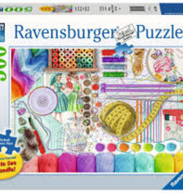 Ravensburger 500 pc Puzzle: Needlework Station