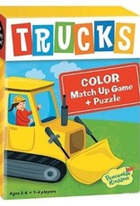 Peaceable Kingdom Trucks Match Up Game